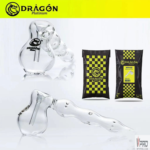 Dragon Platinum Stem Hammer Bubbler Dragon Glass
