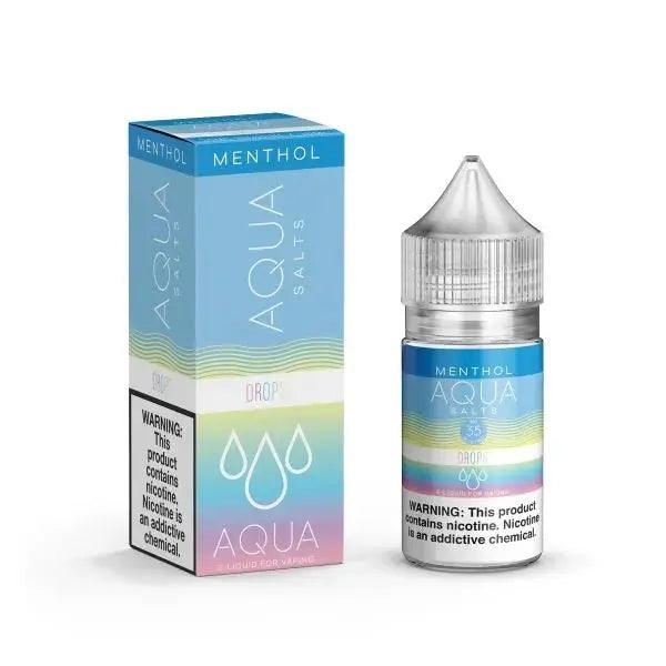 Drops Menthol - Aqua Salts 30mL Marina Vape