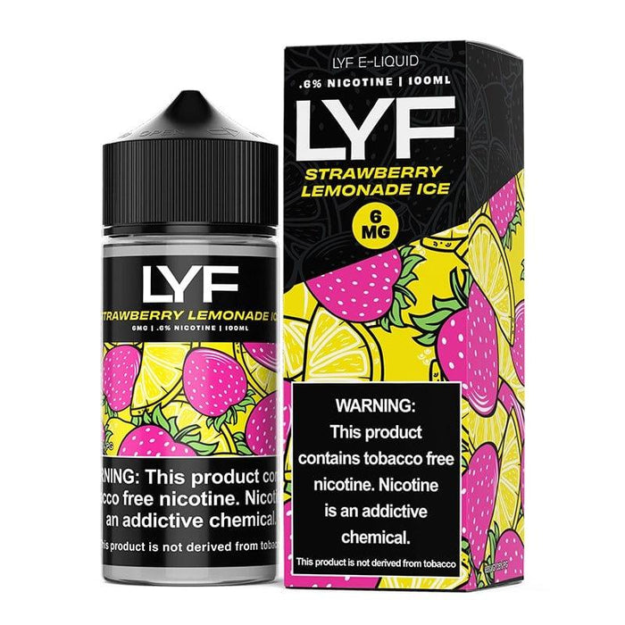 Strawberry Lemonade Ice - LYF E-liquid 100mL