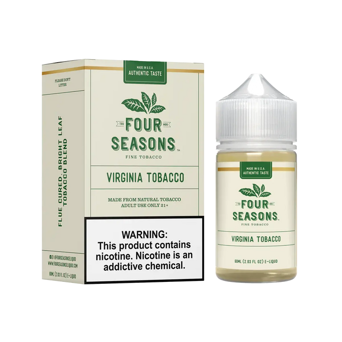 Four Seasons Fine Tobacco E-Liquid 60ML Four Seasons