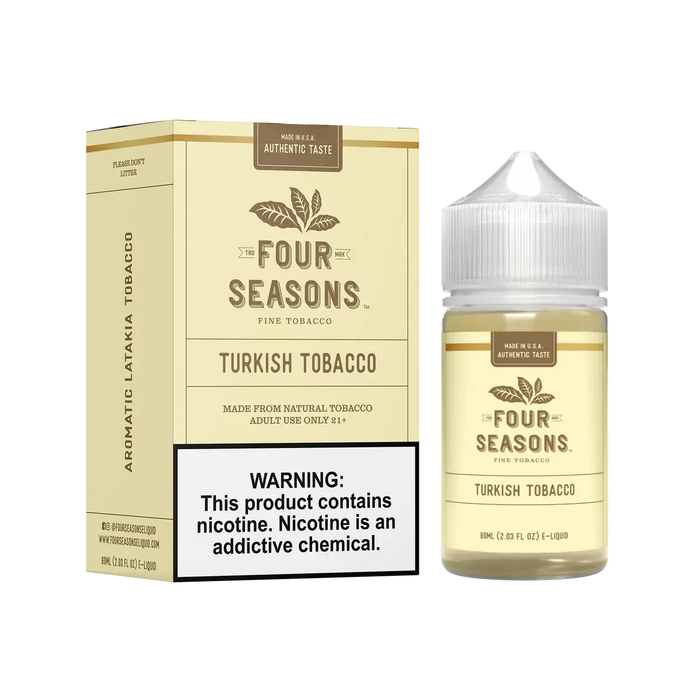 Four Seasons Fine Tobacco E-Liquid 60ML Four Seasons