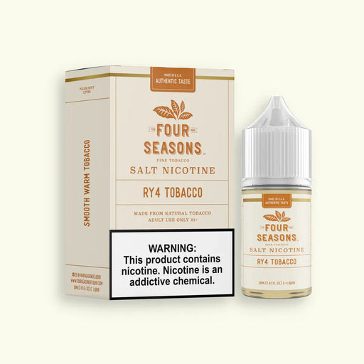 Four Seasons Fine Tobacco Salt Nic 30mL Four Seasons