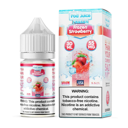 Frozen Strawberry Freeze - POD Juice Synthetic Nic Salt 30mL Pod Juice