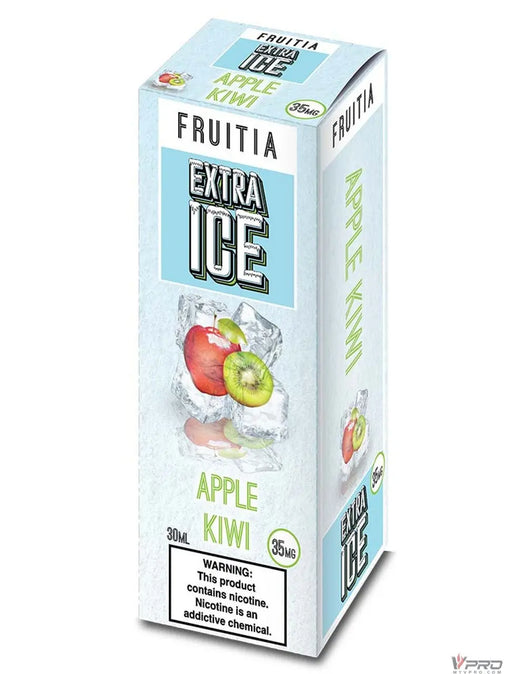 Fruitia Extra Ice Nicotine Salt E-Liquid 30ML (35mg/50mg Total 7 Flavors) Fresh Farms