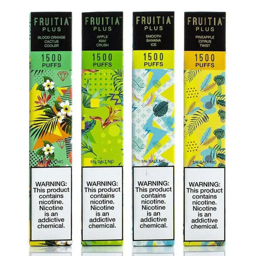 Fruitia Plus 1500 Puffs 5% Nicotine Disposable Pen Fresh Farms