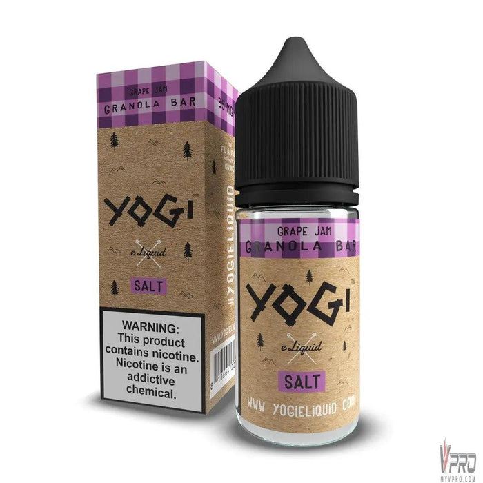 Grape Jam Granola Bar - Yogi Salt 30mL Yogi