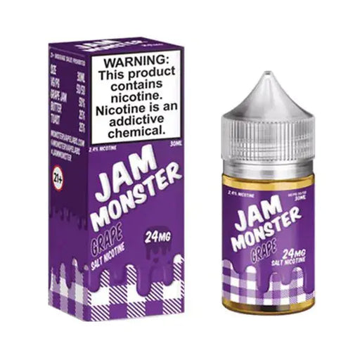Grape - Jam Monster Salt 30mL Monster Vape Labs