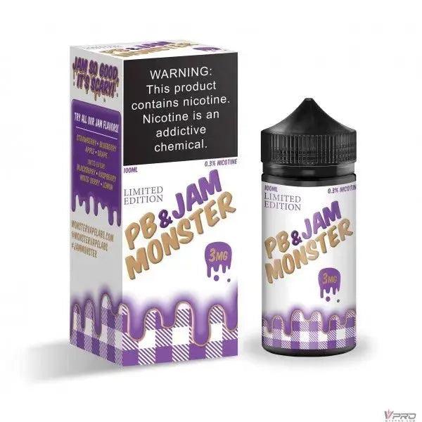 Grape - PB & Jam Monster 100mL Monster Vape Labs