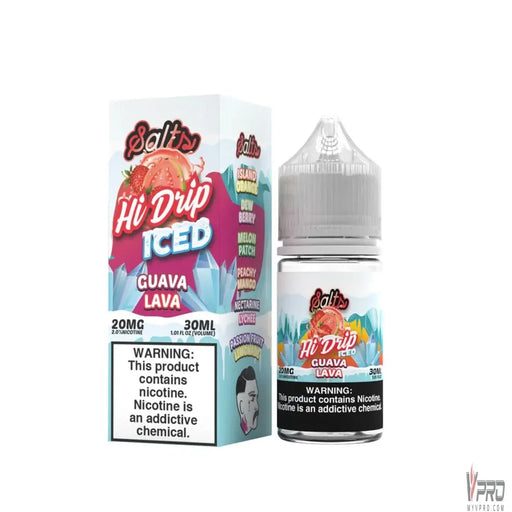 Guava Lava Iced - Hi-Drip Salts 30mL Hi Drip E-Liquids
