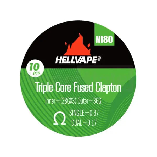 Hellvape Pre-Built Clapton Coils (10 pack) HellVape
