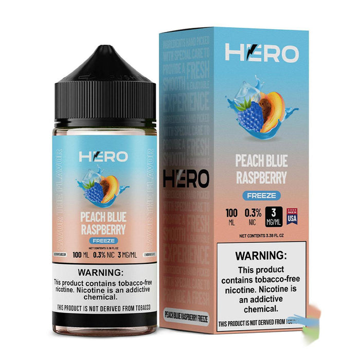 Peach Blue Raspberry Freeze - Hero 100mL