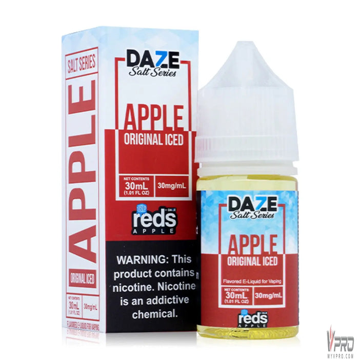 ICED Apple - 7 Daze Reds Apple Salt 30mL 7Daze E-Liquid