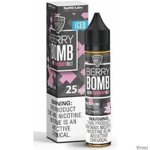 ICED Berry Bomb - VGod SaltNic 30mL VGOD E-Liquid