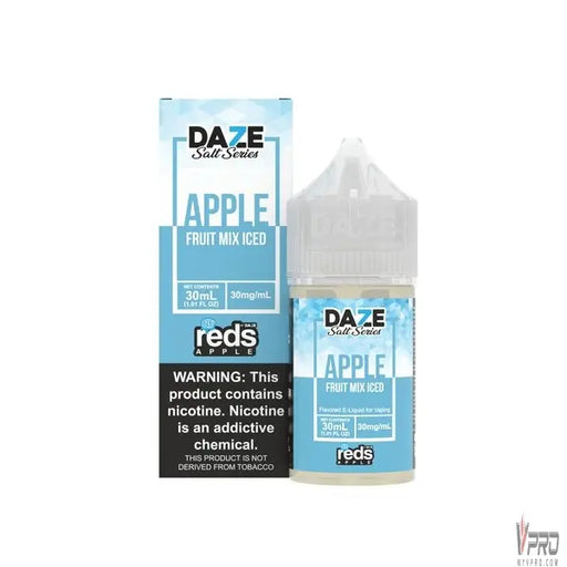 ICED Fruit Mix - Reds Apple Syn - 7 DAZE SALT 30mL 7Daze E-Liquid
