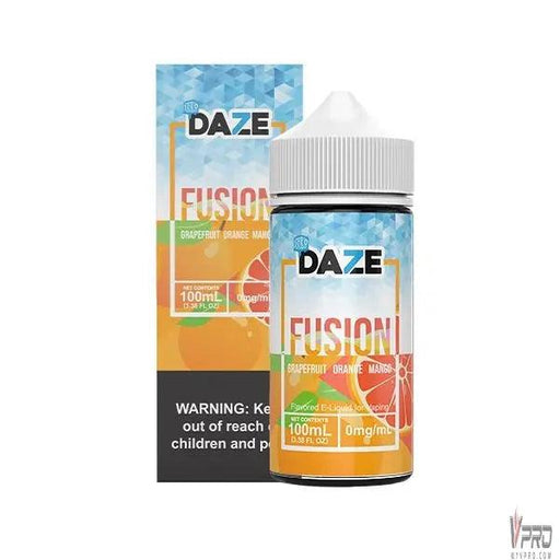 ICED Grapefruit Orange Mango - 7 Daze Fusion Synthetic 100mL 7Daze E-Liquid