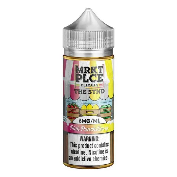 ICED Pink Punch Berry - The STND by MRKT PLCE E-Liquid - 100mL - My Vpro