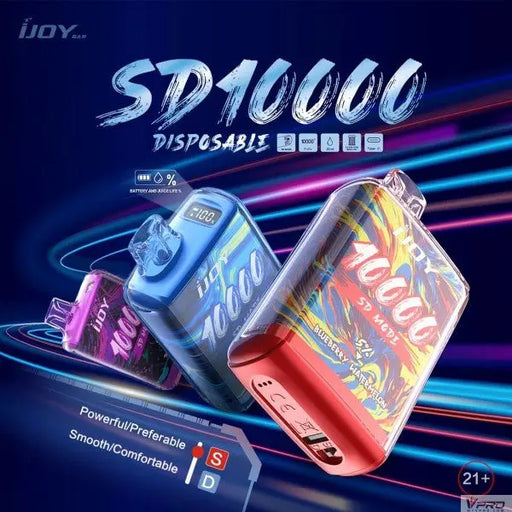 IJoy Bar SD10000 5% Nicotine 10000 Puffs Disposable IJOY