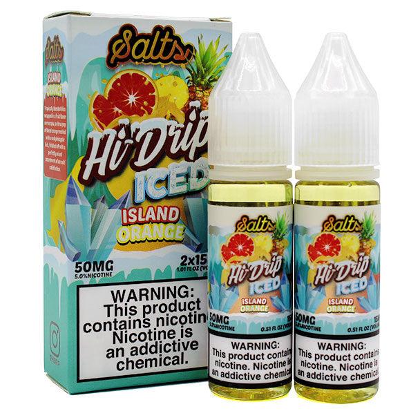 Island Orange Iced - Hi-Drip Iced Salts 30mL (2 x 15mL) - MyVpro