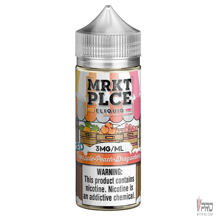 Iced Pineapple Peach Dragonberry - MRKTPLCE E-Liquid 100mL MRKT PLCE E-LIQUID