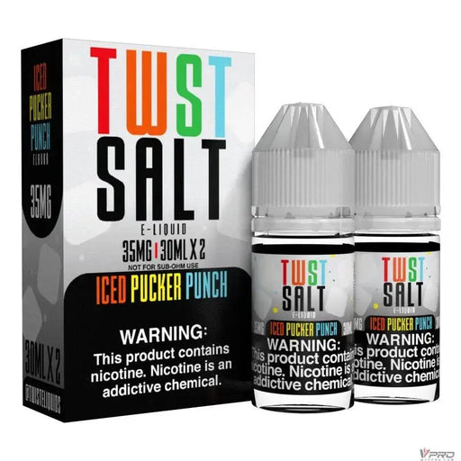Iced Pucker Punch - Twist Salt E-liquid 60mL Twist E-Liquids