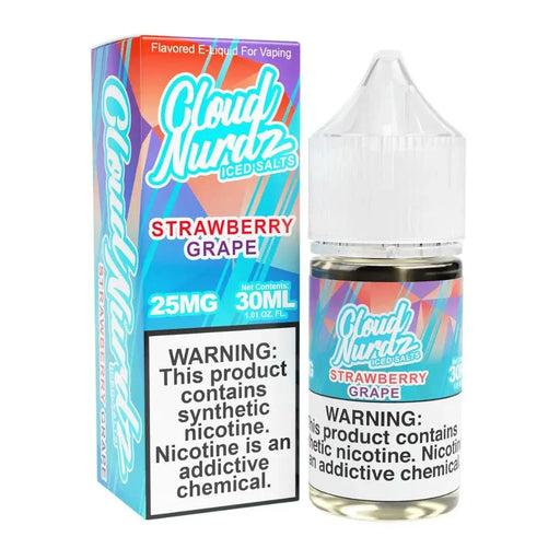 Iced Strawberry Grape - Cloud Nurdz Salts 30mL Cloud Nurdz E-Liquid