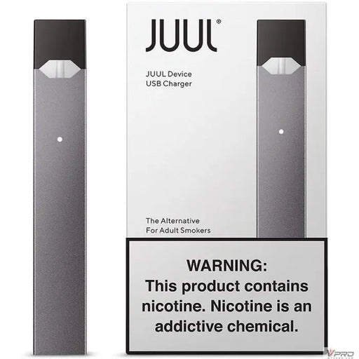 JUUL Starter Kit With 2 x 0.7ML Prefilled Nicotine Salt Pods Juul
