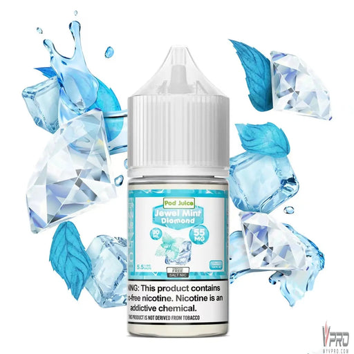 Jewel Mint Diamond - POD Juice Synthetic Salt 30mL Pod Juice