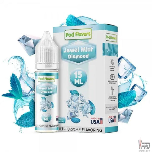 Jewel Mint Diamond - Pod Flavors 15mL - MyVpro