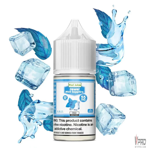 Jewel Mint Sapphire - POD Juice Synthetic Salt 30mL Pod Juice