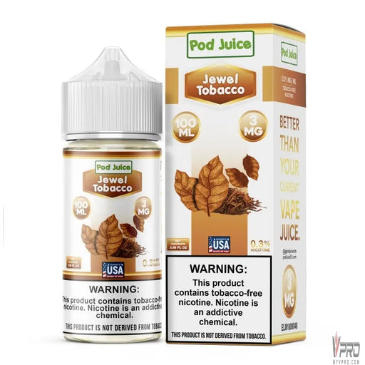 Jewel Tobacco - POD Juice Synthetic 100mL Pod Juice
