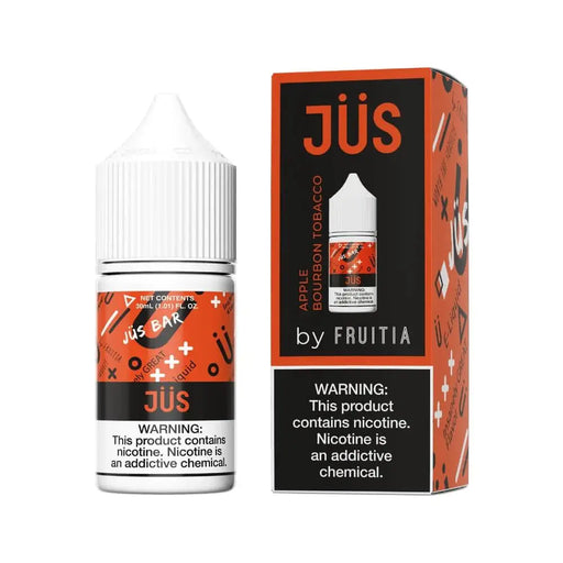 Jus By Fruitia Nicotine Salt E-Liquid 30ML (35mg/ 50mg Total 5 Flavors) Fresh Farms