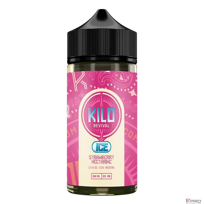 KILO Revival ICE Synthetic Nicotine E-Liquid 100ML (0mg/ 3mg/ 6mg Totally 6 Flavors) Kilo E-Liquids