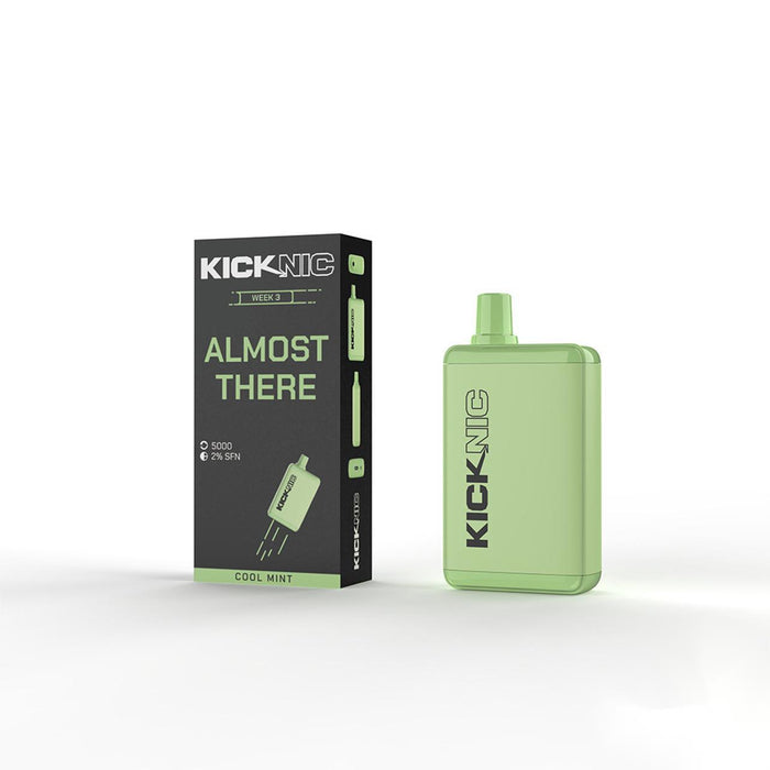 KickNic 5K Nicotine-Free Disposable Vape | 4-Week NoNic6 Quit Plan