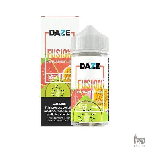 Kiwi Passionfruit Guava - 7 Daze Fusion Syn 100mL 7Daze E-Liquid