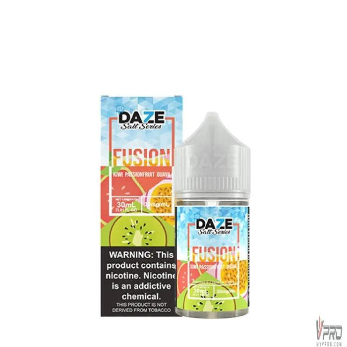 Kiwi Passionfruit Guava ICED - 7 Daze Fusion Synthetic Salt Nic 30mL 7Daze E-Liquid