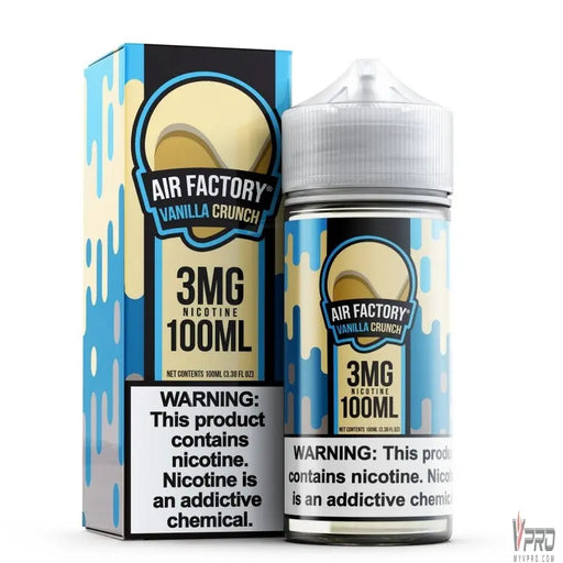 Vanilla Crunch / Kookie Krunch - Air Factory TFN 100mL Air Factory E-Liquids