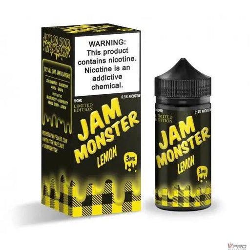 Lemon - Jam Monster Synthetic 100mL Monster Vape Labs