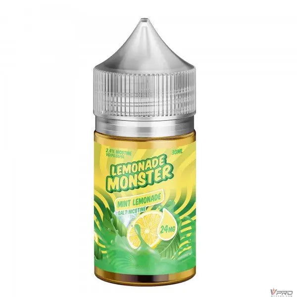 Lemonade Monster Synthetic Nicotine Salt E-Liquid 30ML By Jam Monster (Totally 6 Flavors) Monster Vape Labs