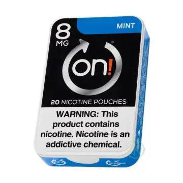 MINTE - ON! NICOTINE POUCHES ON!
