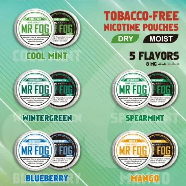 MR FOG DRY NIC – PACK “20 POUCHES PER CAN” - MyVpro