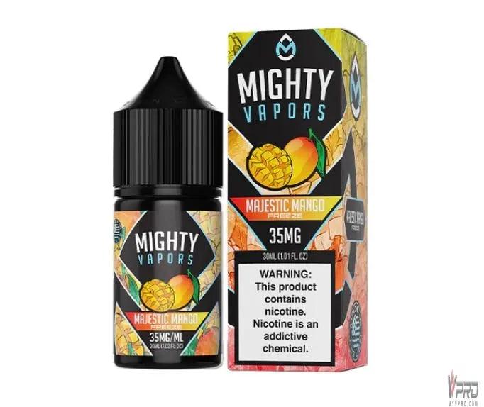 Majestic Mango Freeze - Mighty Vapors Salt 30mL Mighty Vapors