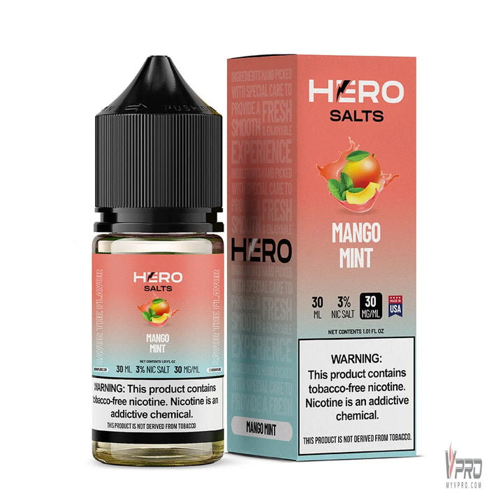 Mango Mint - Hero Salts Syn Nic 30mL Hero Vape Juice