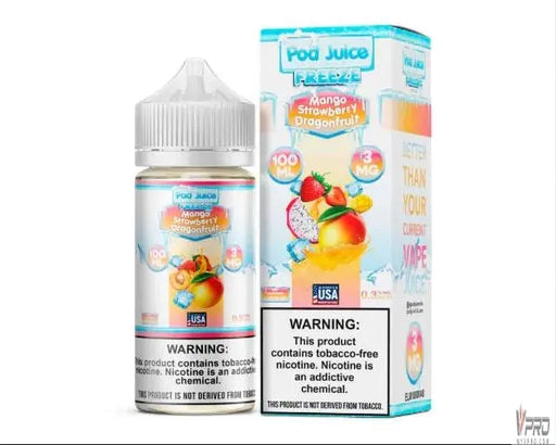 Mango Strawberry Dragonfruit Freeze - POD Juice Synthetic 100mL Pod Juice