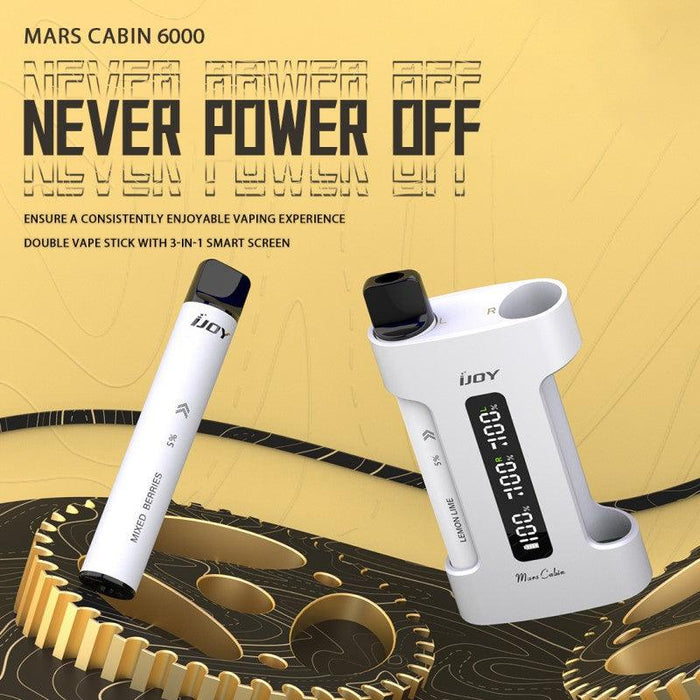 iJoy Mars Cabin 6000 Disposable Charging Device - MyVpro