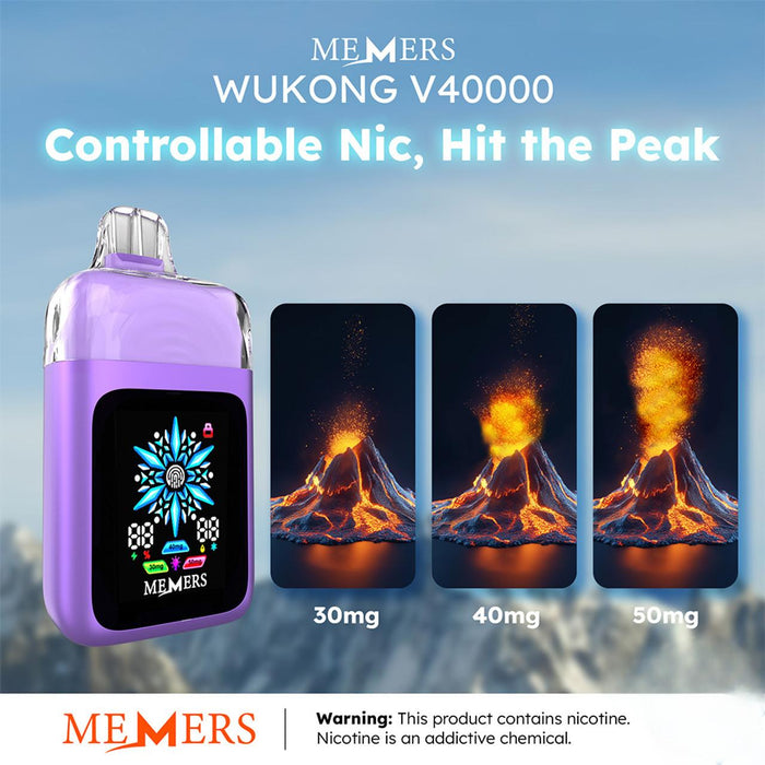 Memers Wukong V40000 Puffs Disposable