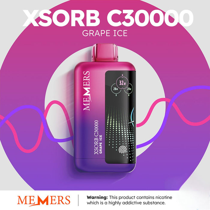 Memers Xsorb C30000 Puffs 24mL Disposable