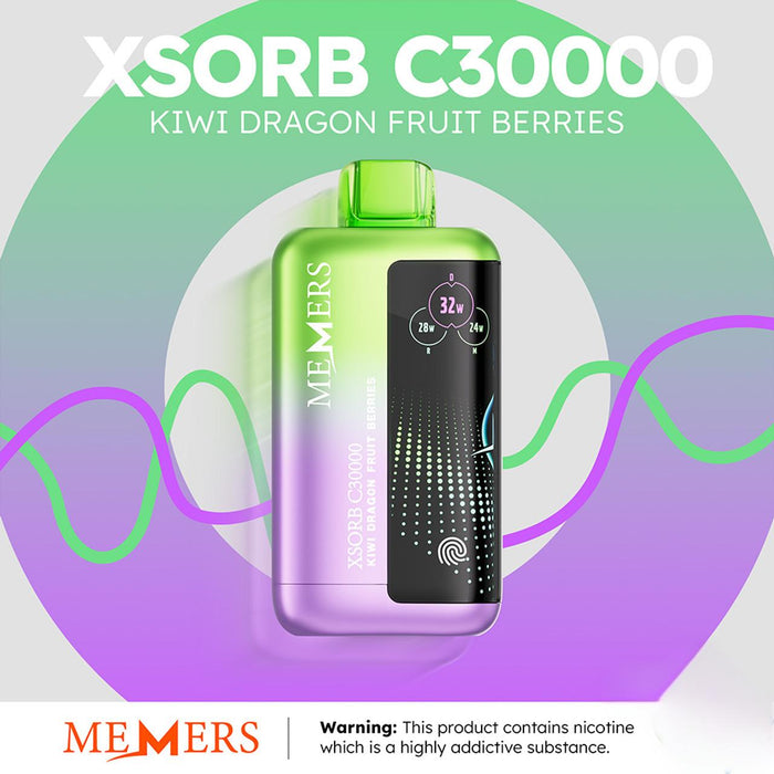 Memers Xsorb C30000 Puffs 24mL Disposable