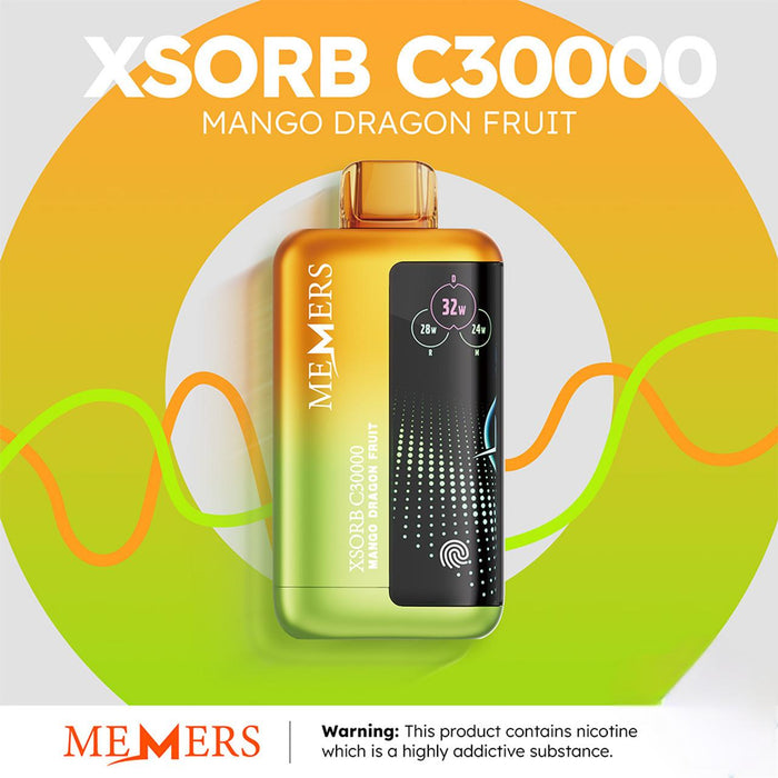 Memers Xsorb C30000 Puffs 24mL Disposable