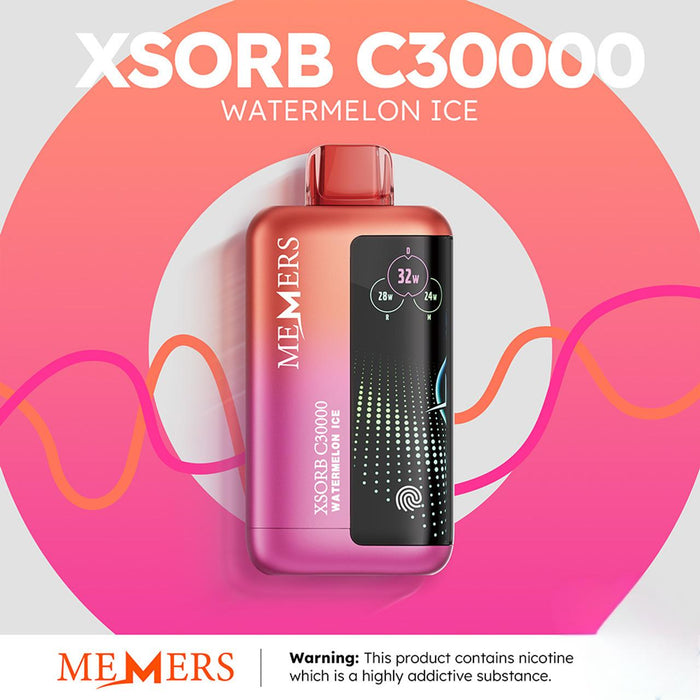 Memers Xsorb C30000 Puffs 24mL Disposable