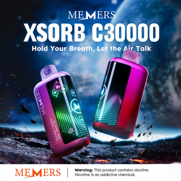 Memers Xsorb C30000 Puffs 24mL Disposable